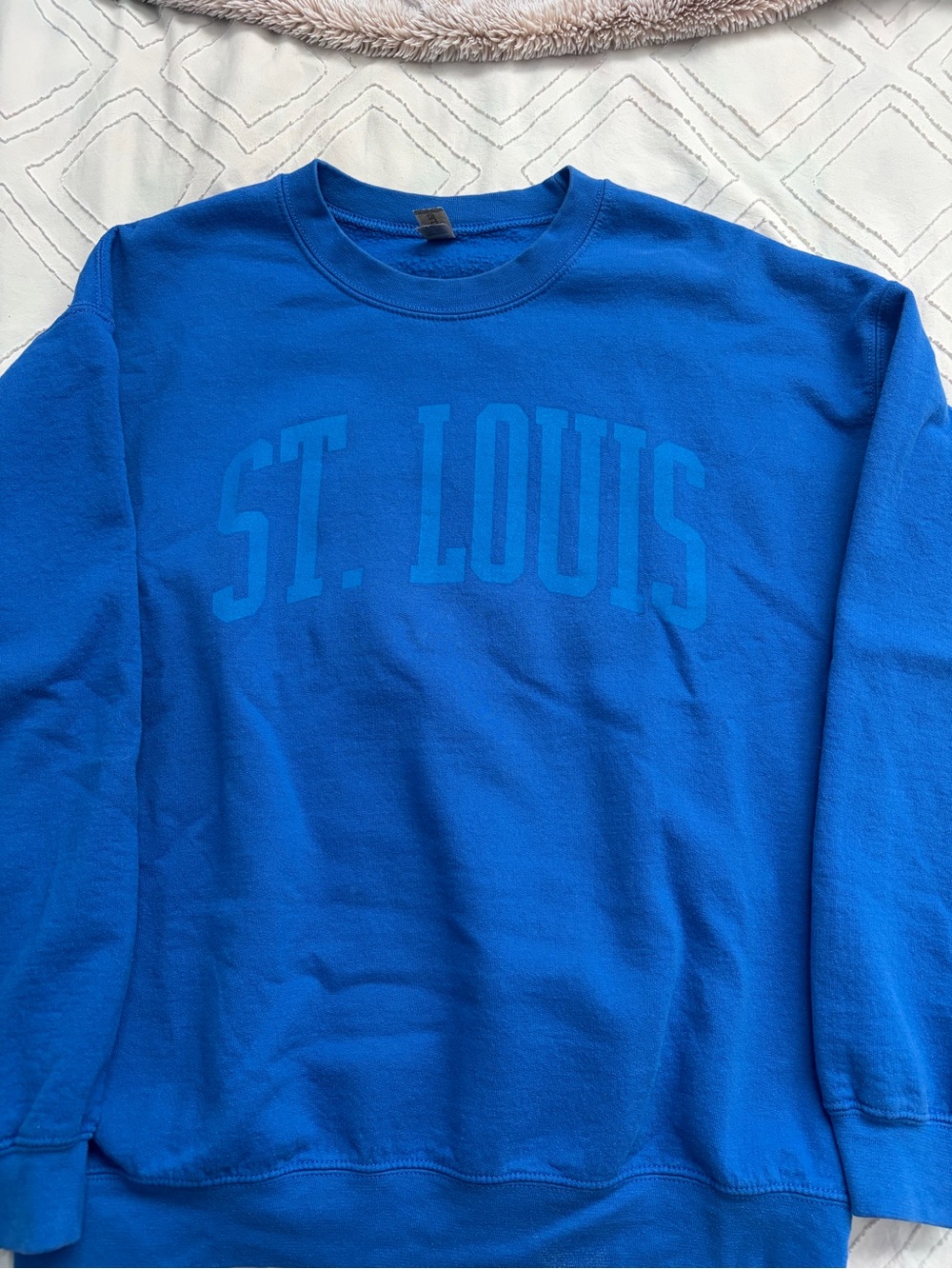 Blue STL crewneck